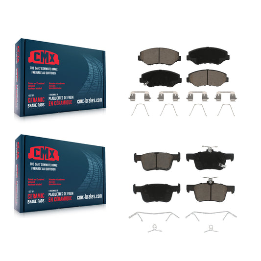[Avant + Arrière] Kit de plaquette (céramique) de frein pour Honda Civic KCX-100130
