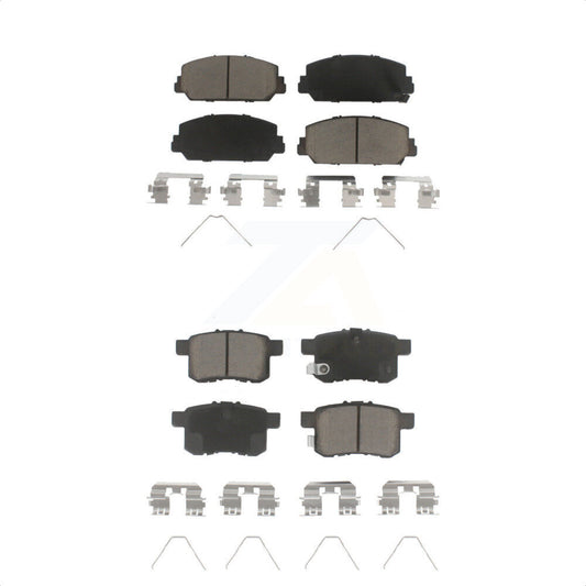 [Avant + Arrière] Kit de plaquette (céramique) de frein pour Honda Accord KCX-100135 par CMX