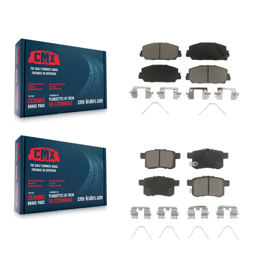 [Avant + Arrière] Kit de plaquette (céramique) de frein pour Honda Accord KCX-100135