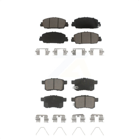 [Avant + Arrière] Kit de plaquette (céramique) de frein pour Honda Accord KCX-100136 par CMX