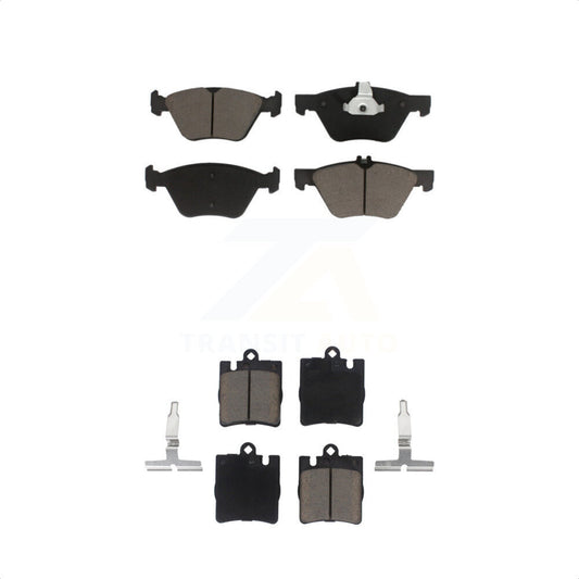[Avant + Arrière] Kit de plaquette (céramique) de frein pour Mercedes-Benz E320 CLK320 E430 CLK430 KCX-100138 par CMX