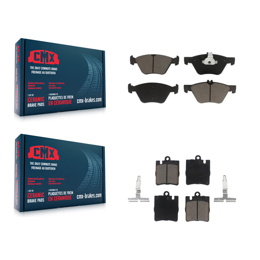 [Avant + Arrière] Kit de plaquette (céramique) de frein pour Mercedes-Benz E320 CLK320 E430 CLK430 KCX-100138