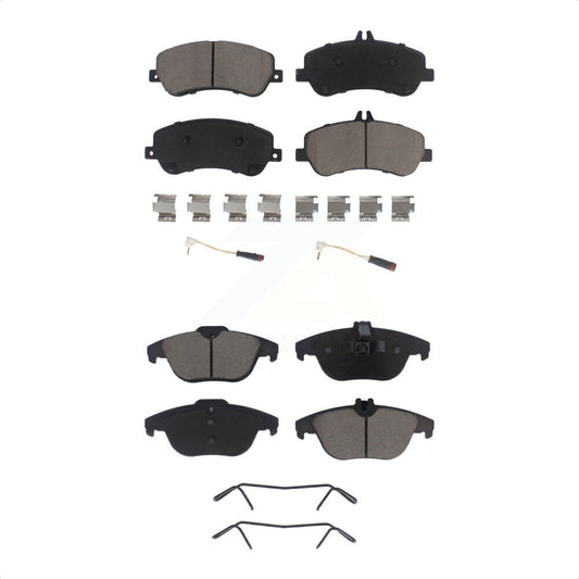 [Avant + Arrière] Kit de plaquette (céramique) de frein pour Mercedes-Benz GLK350 GLK250 KCX-100139 par CMX