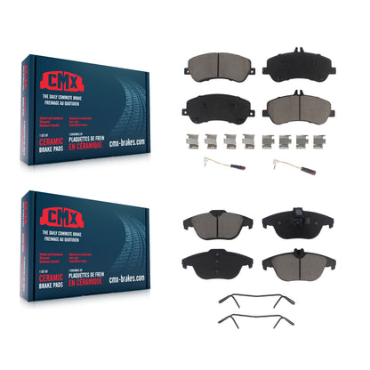 [Avant + Arrière] Kit de plaquette (céramique) de frein pour Mercedes-Benz GLK350 GLK250 KCX-100139
