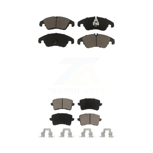 [Avant + Arrière] Kit de plaquette (céramique) de frein pour Audi Q5 A4 Quattro A5 allroad S5 KCX-100140 par CMX