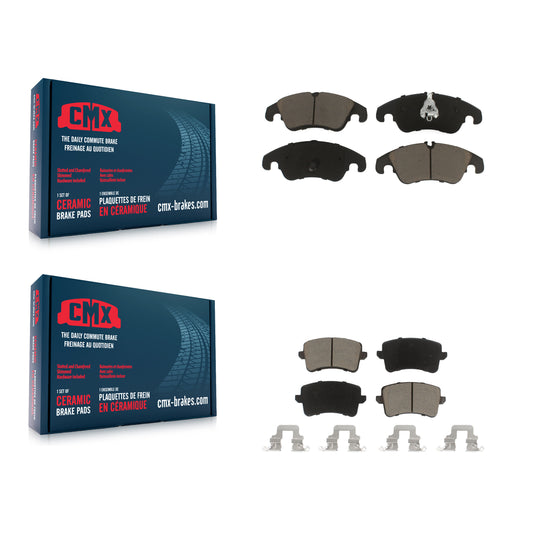 [Avant + Arrière] Kit de plaquette (céramique) de frein pour Audi Q5 A4 Quattro A5 allroad S5 KCX-100140