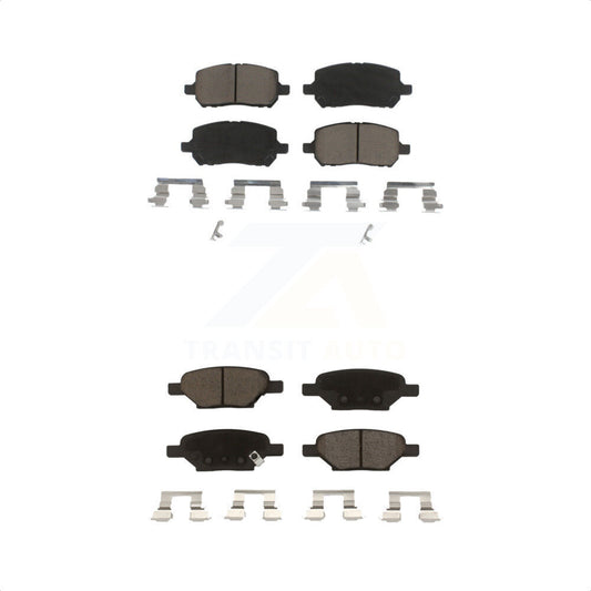 [Avant + Arrière] Kit de plaquette (céramique) de frein pour Pontiac G5 Pursuit KCX-100148 par CMX
