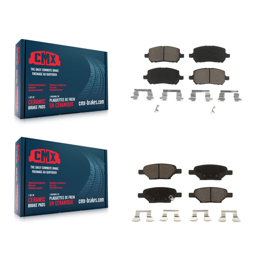 [Avant + Arrière] Kit de plaquette (céramique) de frein pour Pontiac G5 Pursuit KCX-100148