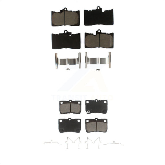 [Avant + Arrière] Kit de plaquette (céramique) de frein pour Lexus GS350 IS350 GS430 GS450h GS460 KCX-100162 par CMX