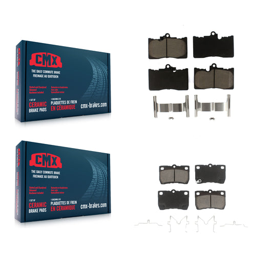 [Avant + Arrière] Kit de plaquette (céramique) de frein pour Lexus GS350 IS350 GS430 GS450h GS460 KCX-100162