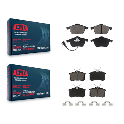 [Avant + Arrière] Kit de plaquette (céramique) de frein pour Volkswagen Beetle Jetta Golf Passat KCX-100164