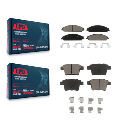 [Avant + Arrière] Kit de plaquette (céramique) de frein pour Ford Five Hundred Freestyle Taurus Mercury Montego X Sable KCX-100168