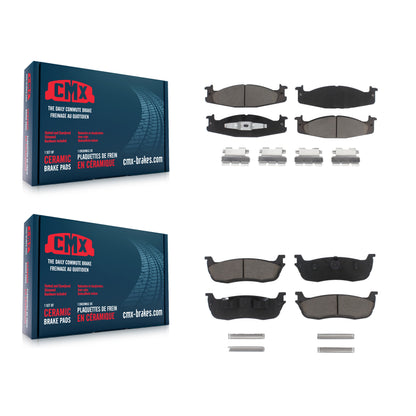 [Avant + Arrière] Kit de plaquette (céramique) de frein pour 1996 Ford F-150 KCX-100171