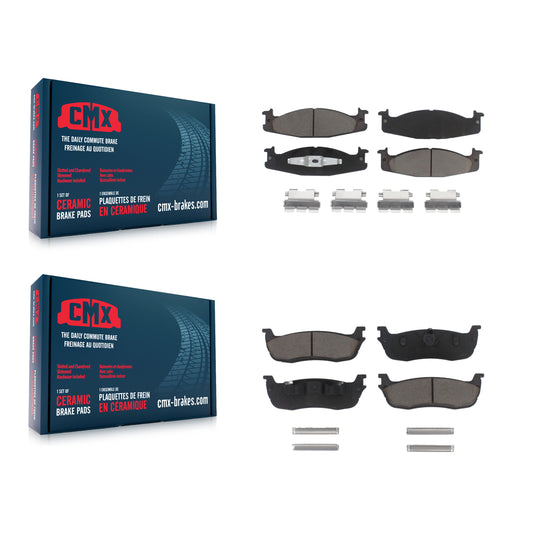 [Avant + Arrière] Kit de plaquette (céramique) de frein pour 1996 Ford F-150 KCX-100171