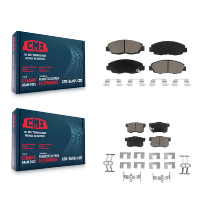 [Avant + Arrière] Kit de plaquette (céramique) de frein pour Honda Accord Acura CL KCX-100174
