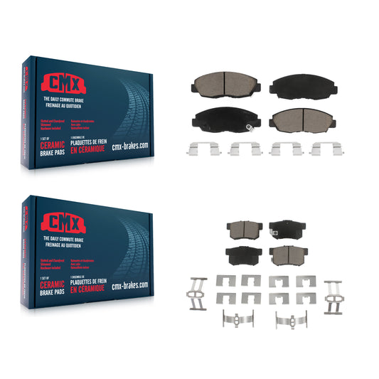 [Avant + Arrière] Kit de plaquette (céramique) de frein pour Honda Accord Acura CL KCX-100174