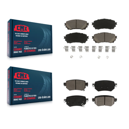 [Avant + Arrière] Kit de plaquette (céramique) de frein pour Mazda 6 KCX-100179
