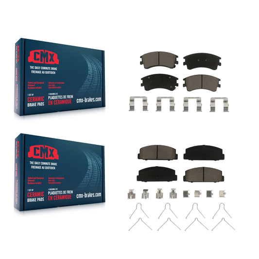 [Avant + Arrière] Kit de plaquette (céramique) de frein pour 2003-2005 Mazda 6 KCX-100184