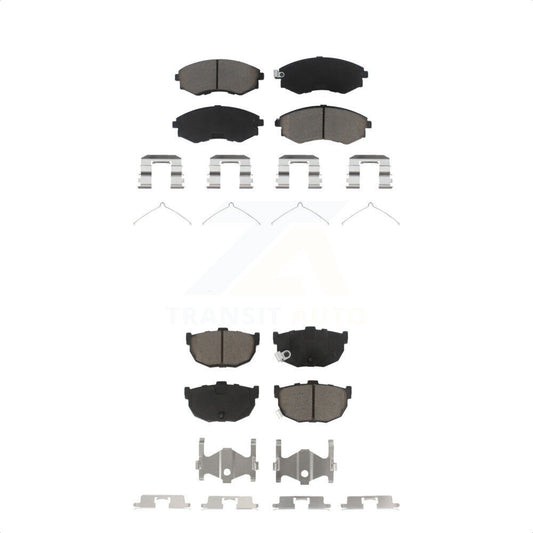 [Avant + Arrière] Kit de plaquette (céramique) de frein pour Hyundai Elantra Tiburon KCX-100187 par CMX