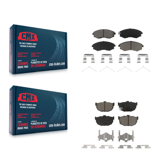 [Avant + Arrière] Kit de plaquette (céramique) de frein pour Hyundai Elantra Tiburon KCX-100187