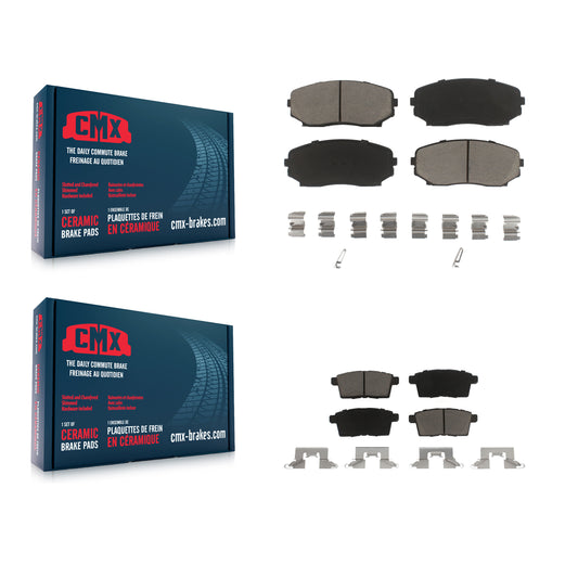 [Avant + Arrière] Kit de plaquette (céramique) de frein pour Ford Edge Mazda CX-9 CX-7 Lincoln MKX KCX-100191
