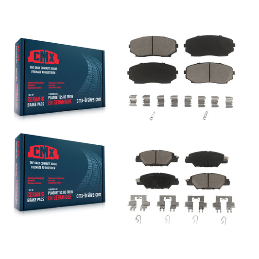 [Avant + Arrière] Kit de plaquette (céramique) de frein pour 2019-2022 Mazda CX-5 Turbocharged KCX-100193