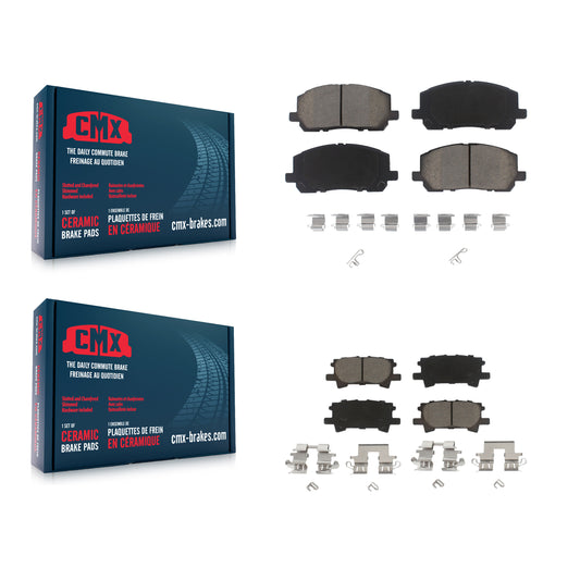 [Avant + Arrière] Kit de plaquette (céramique) de frein pour Toyota Highlander KCX-100197