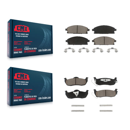 [Avant + Arrière] Kit de plaquette (céramique) de frein pour 2004 Nissan Pathfinder KCX-100200