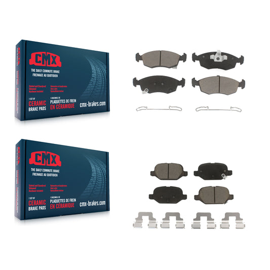 [Avant + Arrière] Kit de plaquette (céramique) de frein pour Fiat 500 KCX-100206