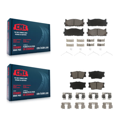 [Avant + Arrière] Kit de plaquette (céramique) de frein pour Toyota Camry Lexus ES350 Avalon ES300h KCX-100209