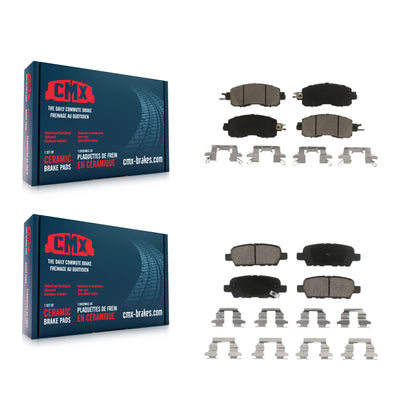 [Avant + Arrière] Kit de plaquette (céramique) de frein pour Nissan Altima LEAF KCX-100210