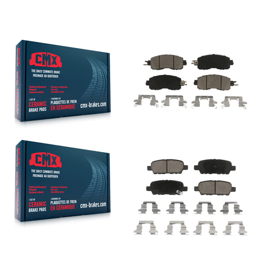 [Avant + Arrière] Kit de plaquette (céramique) de frein pour Nissan Altima LEAF KCX-100210