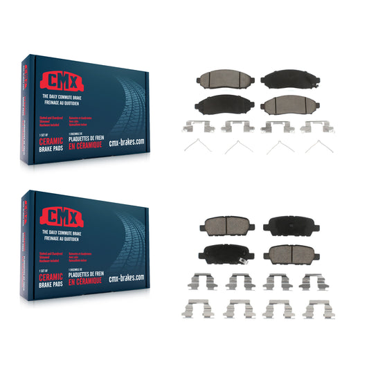 [Avant + Arrière] Kit de plaquette (céramique) de frein pour Nissan LEAF KCX-100212