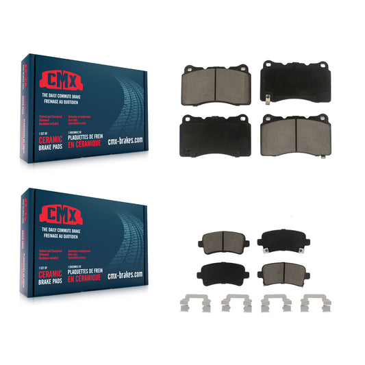 [Avant + Arrière] Kit de plaquette (céramique) de frein pour Cadillac XTS Buick Regal Saab 9-5 KCX-100218