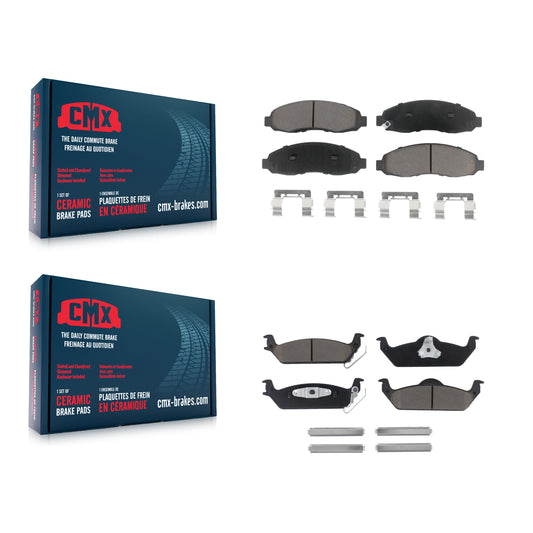 [Avant + Arrière] Kit de plaquette (céramique) de frein pour 2003-2004 Dodge Dakota KCX-100230