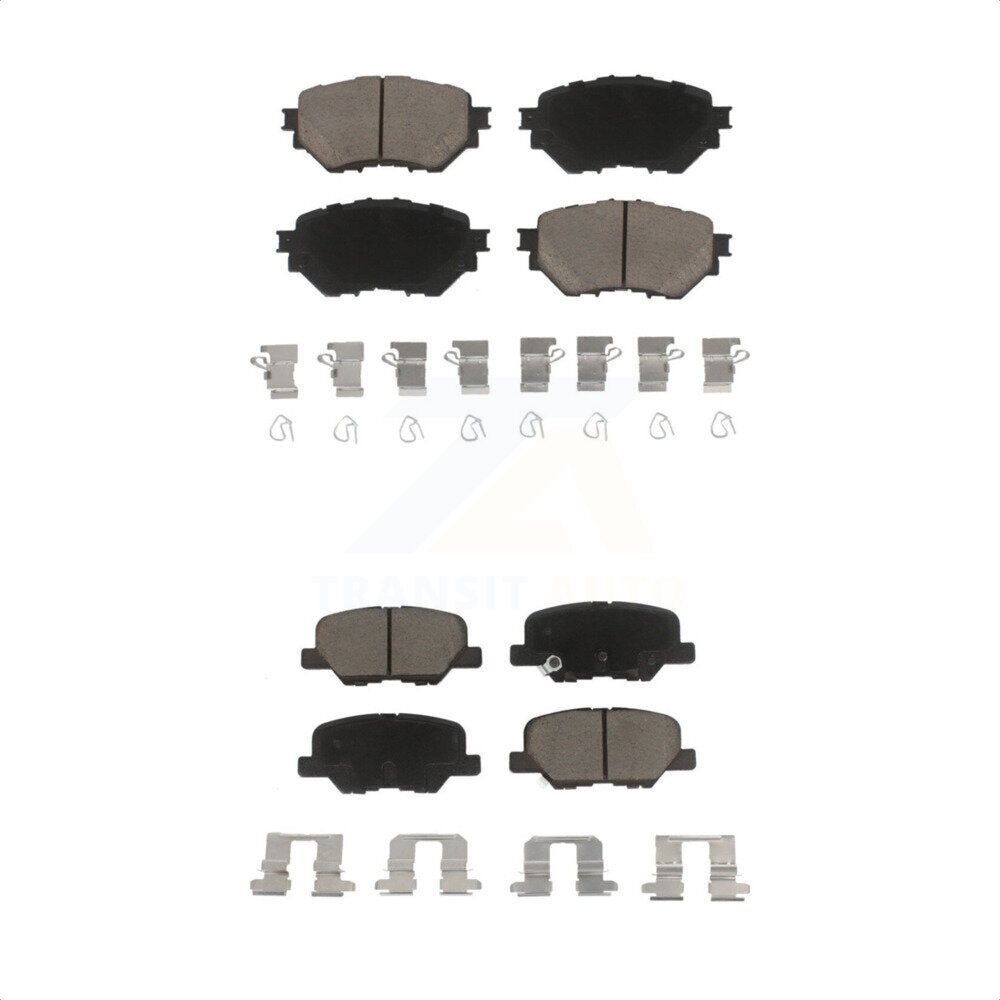 [Avant + Arrière] Kit de plaquette (céramique) de frein pour Mazda 3 Sport KCX-100252 par CMX