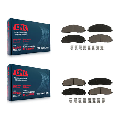 [Avant + Arrière] Kit de plaquette (céramique) de frein pour Ford F-250 Super Duty F-350 F-450 KCX-100256