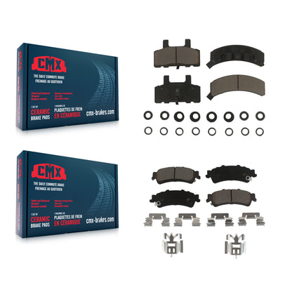 [Avant + Arrière] Kit de plaquette (céramique) de frein pour GMC Yukon Cadillac 60 Special KCX-100260