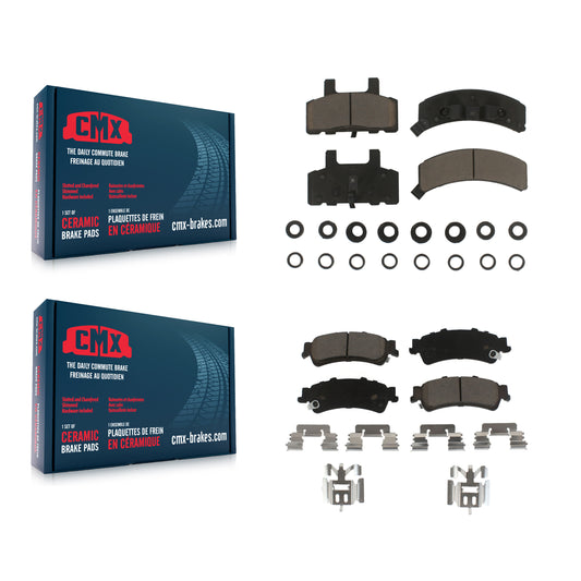 [Avant + Arrière] Kit de plaquette (céramique) de frein pour GMC Yukon Cadillac 60 Special KCX-100260