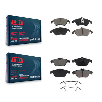 [Avant + Arrière] Kit de plaquette (céramique) de frein pour Mercedes-Benz E350 C300 C250 C350 E550 E400 KCX-100265