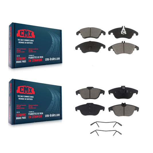 [Avant + Arrière] Kit de plaquette (céramique) de frein pour Mercedes-Benz E350 C300 C250 C350 E550 E400 KCX-100265