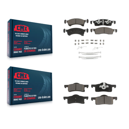 [Avant + Arrière] Kit de plaquette (céramique) de frein pour Ford Expedition Lincoln Navigator KCX-100267