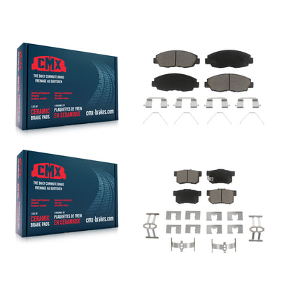 [Avant + Arrière] Kit de plaquette (céramique) de frein pour Honda Civic KCX-100268