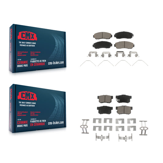 [Avant + Arrière] Kit de plaquette (céramique) de frein pour Honda Civic KCX-100269