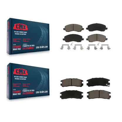 [Avant + Arrière] Kit de plaquette (céramique) de frein pour Mitsubishi Galant Eclipse Chrysler Sebring Dodge Stratus KCX-100275