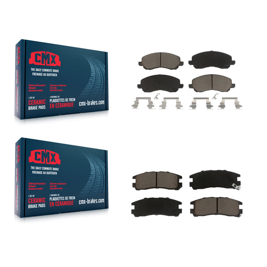 [Avant + Arrière] Kit de plaquette (céramique) de frein pour Mitsubishi Galant Eclipse Chrysler Sebring Dodge Stratus KCX-100275