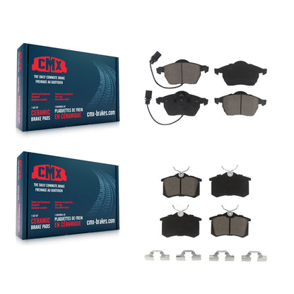 [Avant + Arrière] Kit de plaquette (céramique) de frein pour Volkswagen Passat Audi A4 Quattro A6 S6 KCX-100276