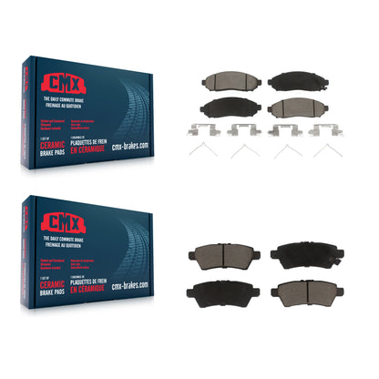 [Avant + Arrière] Kit de plaquette (céramique) de frein pour Nissan Pathfinder Xterra KCX-100284