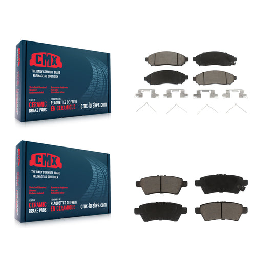 [Avant + Arrière] Kit de plaquette (céramique) de frein pour Nissan Pathfinder Xterra KCX-100284