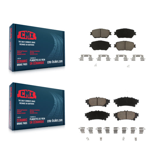 [Avant + Arrière] Kit de plaquette (céramique) de frein pour 2014 Lexus IS250 C F Sport KCX-100289